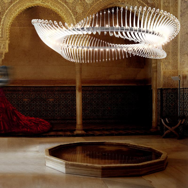 Amazing decorative ceiling luminaire in UAE.