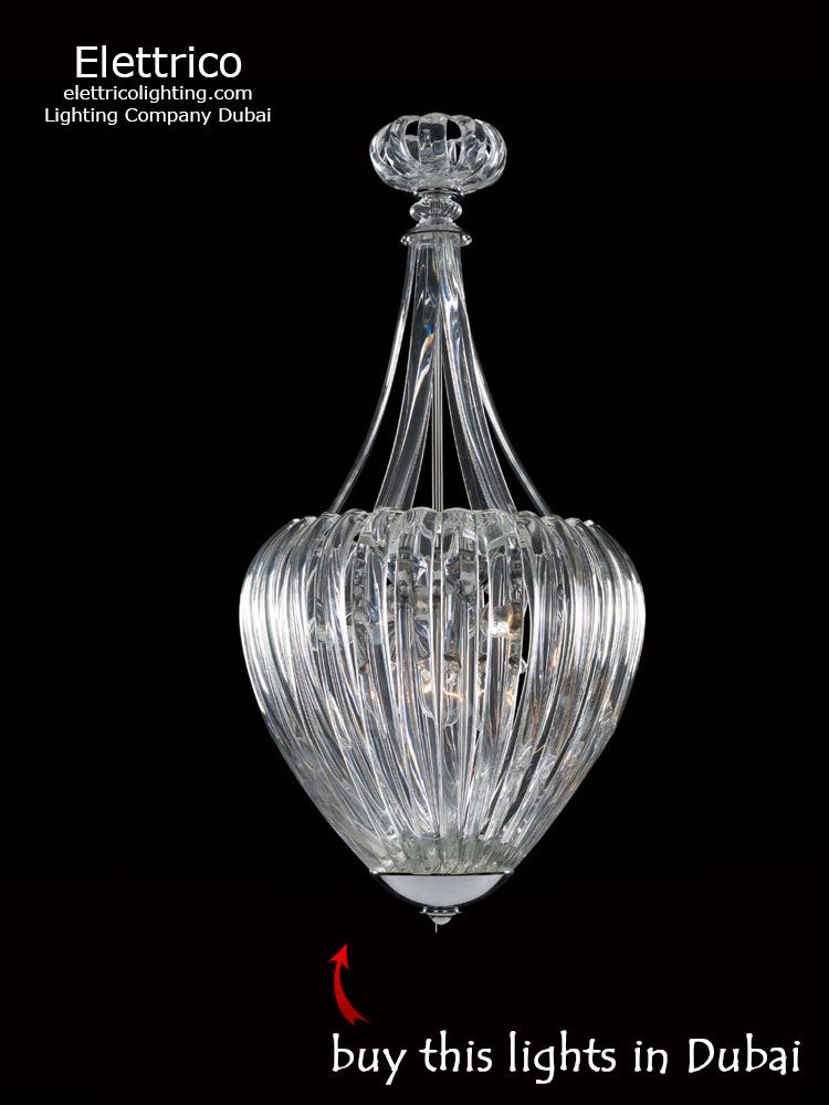 Order Modern Chandelier Petunia In Dubai Elettrico Petunia Clear Glass Er To In Uae